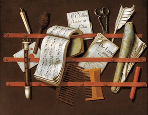Porte-lettres, vers 1698