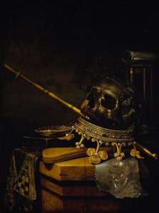 Nature morte de vanité, 1661 - Edward Collier