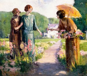 Cueillir des fleurs - Edward Cucuel