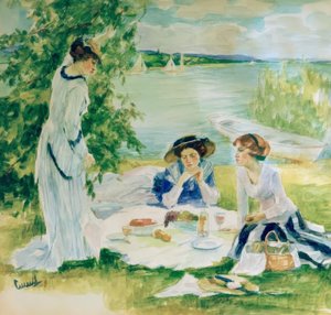 Le pique-nique - Edward Cucuel