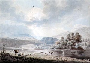 Lac parmi les collines - Edward Dayes