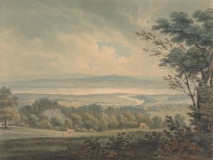 La rencontre des rivières Severn et Wye, près de Chepstow