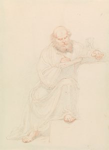 Saint Jérôme écrivant