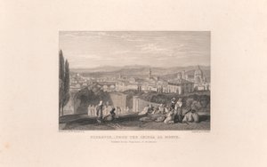 Florence depuis la Chiesa al Monte - Edward Goodall