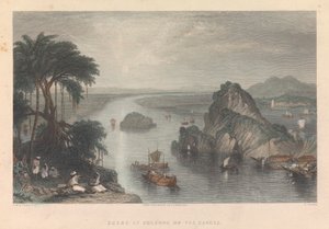 Scène à Colgong sur le Gange