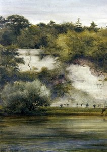 Au bord de la rivière