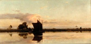 Soirée sur le Yare