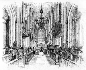 Abbaye de Bath, Bath, Somerset, 1902-1903 - Edward J. Burrows