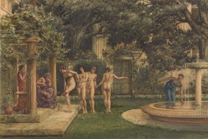 Une visite à Esculape, 1875