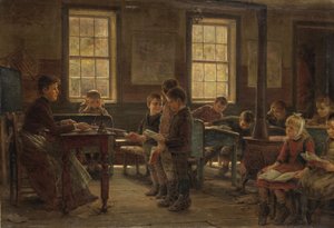 Une école de campagne - Edward Lamson Henry