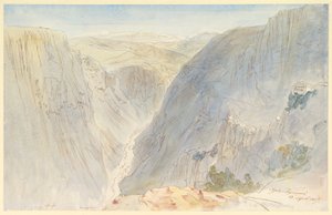 Agia Paraskevi, Épire, Grèce - Edward Lear