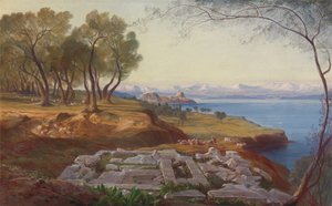 Corfou depuis Ascension, vers 1860