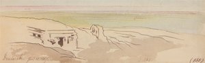 Dendera, 15 janvier 1867 (155) - Edward Lear