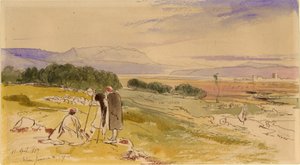 Vue lointaine de Janina - Edward Lear