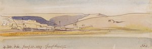 Garf Hosayn ; 16 h 20, le 31 janvier 1867 (304) - Edward Lear