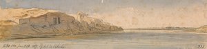 Gebel Es Silsilis - Edward Lear