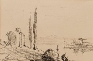 Caprice italien, vers 1837 - Edward Lear