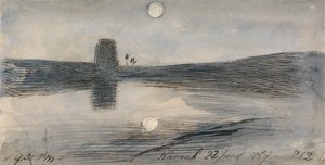 Karnak, 21h30, 22 janvier 1867 (212) - Edward Lear