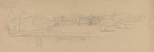 Knowsley Hall - Edward Lear