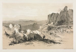 Olevano - Edward Lear