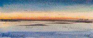 Coucher de soleil sur le Nil