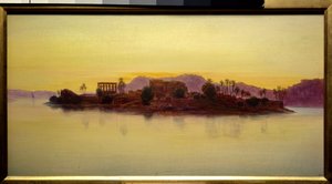 Coucher de soleil sur l