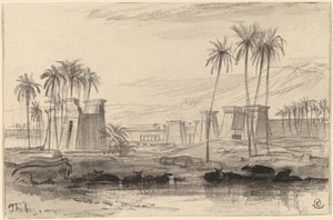 Thèbes, 1884-1885