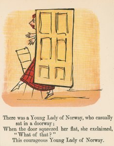 Il y avait une jeune dame de Norvège, qui s