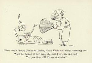 Il y avait une jeune personne de Janina, dont l