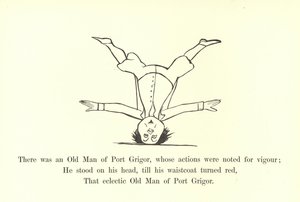 Il y avait un vieil homme de Port Grigor, dont les actions étaient remarquables pour leur vigueur - Edward Lear