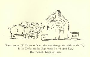 Il y avait une vieille personne de Bray, qui chantait toute la journée - Edward Lear