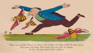 Il y avait une vieille personne de Douvres..., vers 1840 - Edward Lear