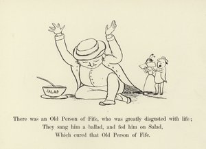 Il y avait une vieille personne de Fife, qui était très dégoûtée de la vie - Edward Lear