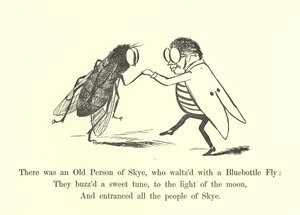 Il y avait une vieille personne de Skye, qui valsait avec une mouche bleue - Edward Lear