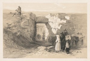 Vues de Rome et de ses environs : Porte antique d