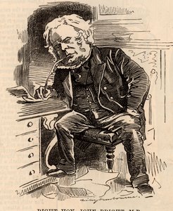 Caricature de John Bright - Edward Linley Sambourne