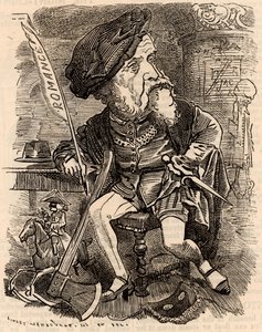 Harrison Ainsworth (1805-1882) - Edward Linley Sambourne