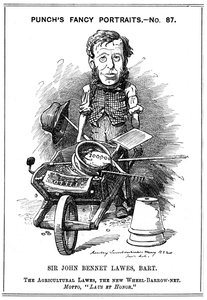 John Bennett Lawes, agriculteur anglais, 1882