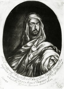 Son Excellence Hamet Ben Hamet Ben Haddu Otter, publié par John Lloyd, 1682 - Edward Luttrell