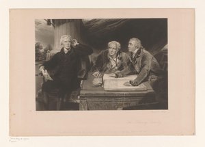 Portrait de Sir Francis Baring, avec son frère et son beau-fils
La famille Baring