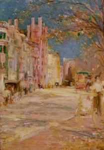 Scène de rue à Boston (Boston Common) - Edward Mitchell Bannister