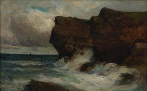 Falaises océaniques - Edward Mitchell Bannister