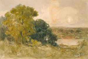 Sur le Seekonk - Edward Mitchell Bannister