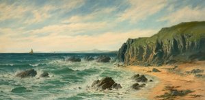 Scène côtière, 1887 - Edward Moore