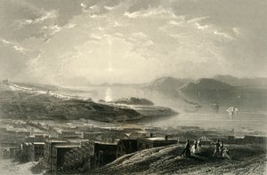 Golden Gate depuis Telegraph Hill, 1872