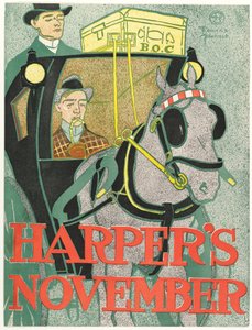 Harpers New Monthly Magazine, novembre 1896 - Edward Penfield