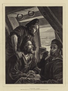 Approchant de la maison