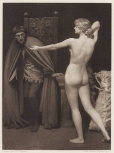 Il Pecorone : Jour XVIII, Nouvelle II, La Comtesse Mathilde - Edward Robert Hughes
