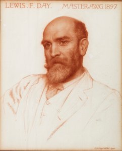 Lewis Foreman Day (1845-1910) designer, Maître de la Guilde des Artisans en 1897, 1900