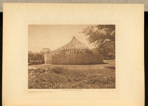 Maison de cérémonie - Wichita - Edward S. Curtis